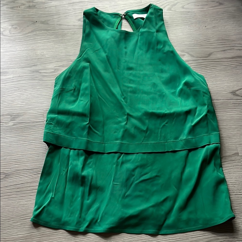 A.L.C. Vibrant Green Top